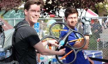 Drone Controlled With Glove