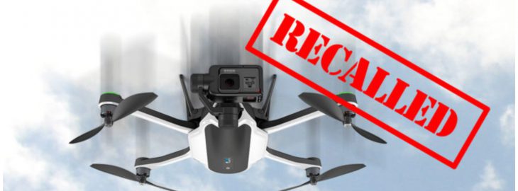 GoPro Karma Recalled