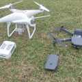 DJI Phantom and Mavic