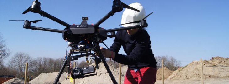 Tethered Drone Monitors Traffic Flow